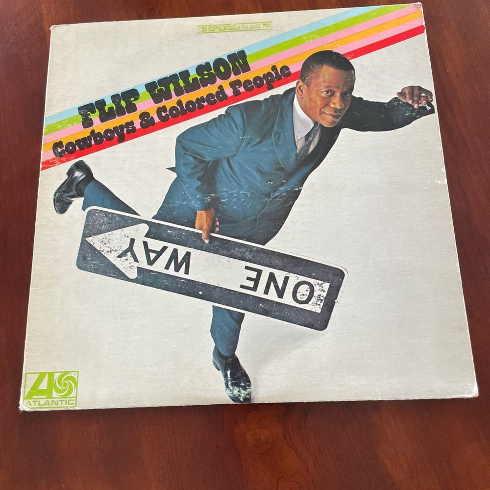 STEREO Vinyl Record - Flip Wilson: Cowboys and Colored People!